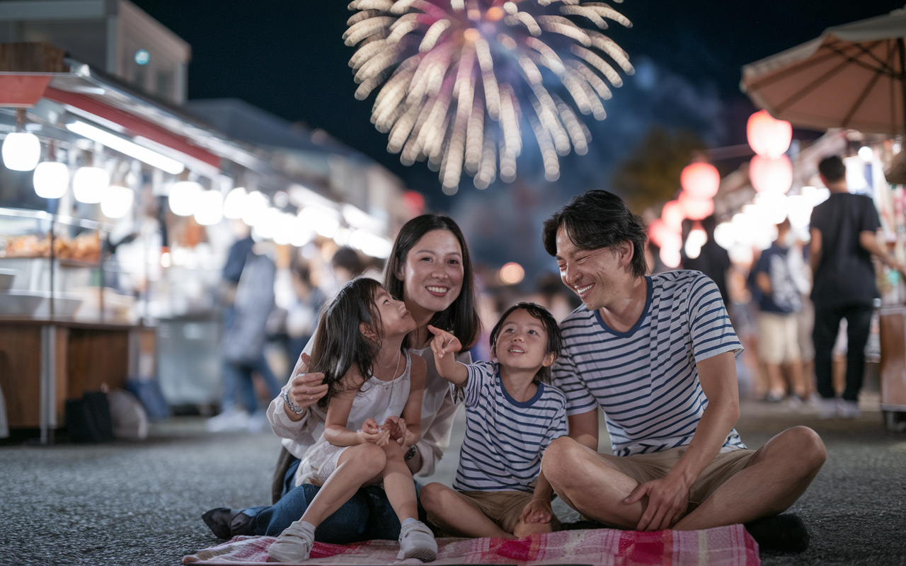 都城市の花火大会を家族連れで満喫する穴場はどこ?混雑を避けて夏祭りを楽しむコツの画像