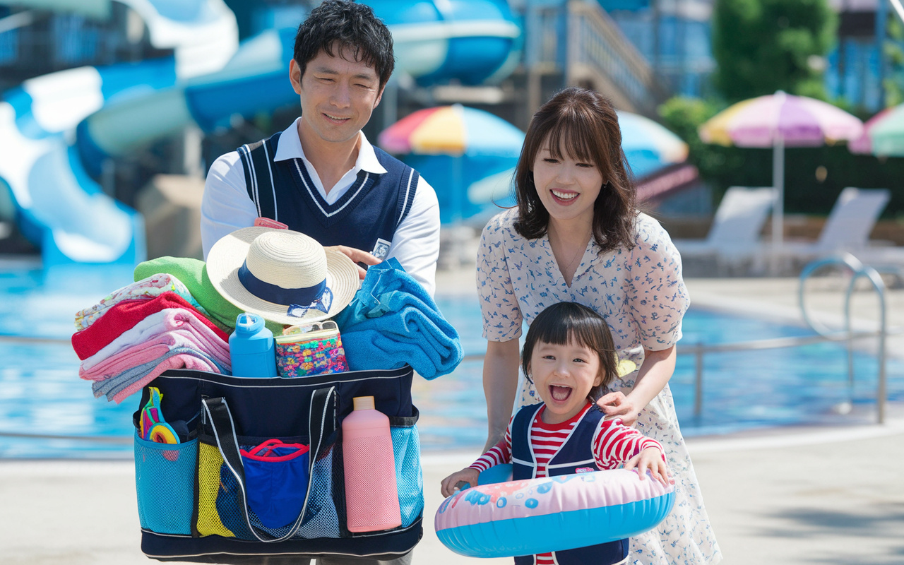 サマーランド子連れ必見の持ち物はこれ？家族で快適に過ごすオススメグッズ紹介の画像