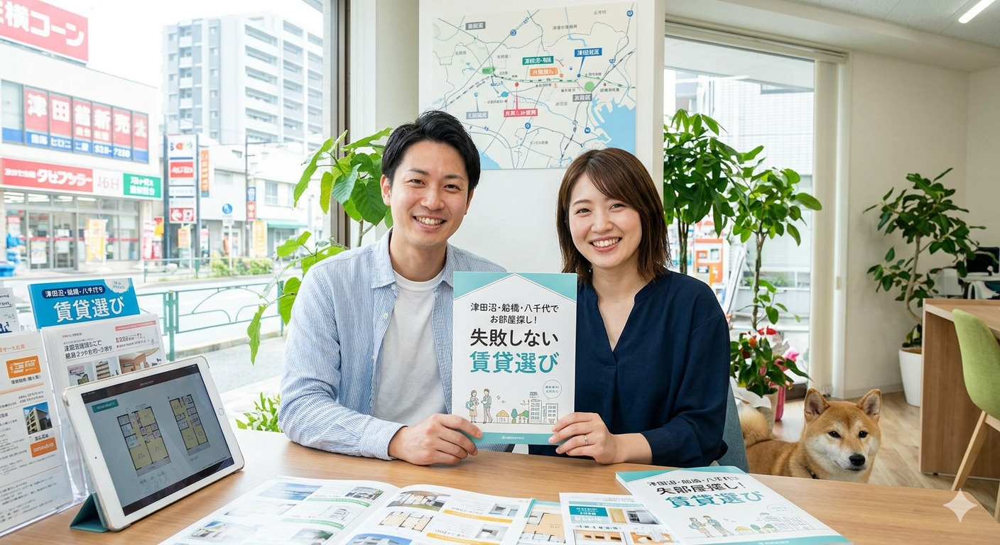 津田沼・船橋・八千代エリアでお部屋探しをするなら？失敗しない賃貸選びのポイントの画像