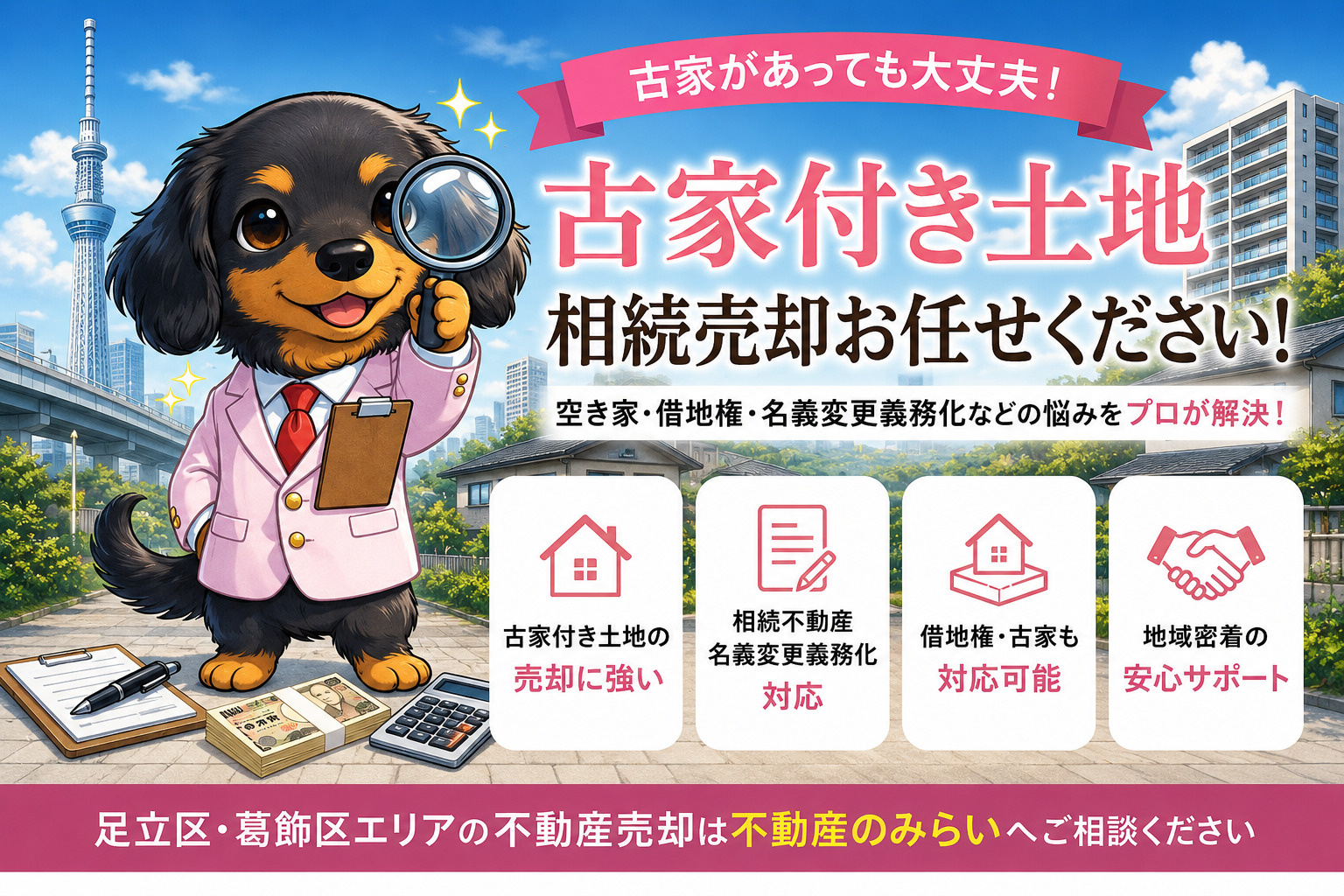 【古家付き土地 相続売却】解体前にちょっと待って！｜不動産売却・借地権・空き家問題・名義変更義務化も徹底解説｜不動産のみらいの画像