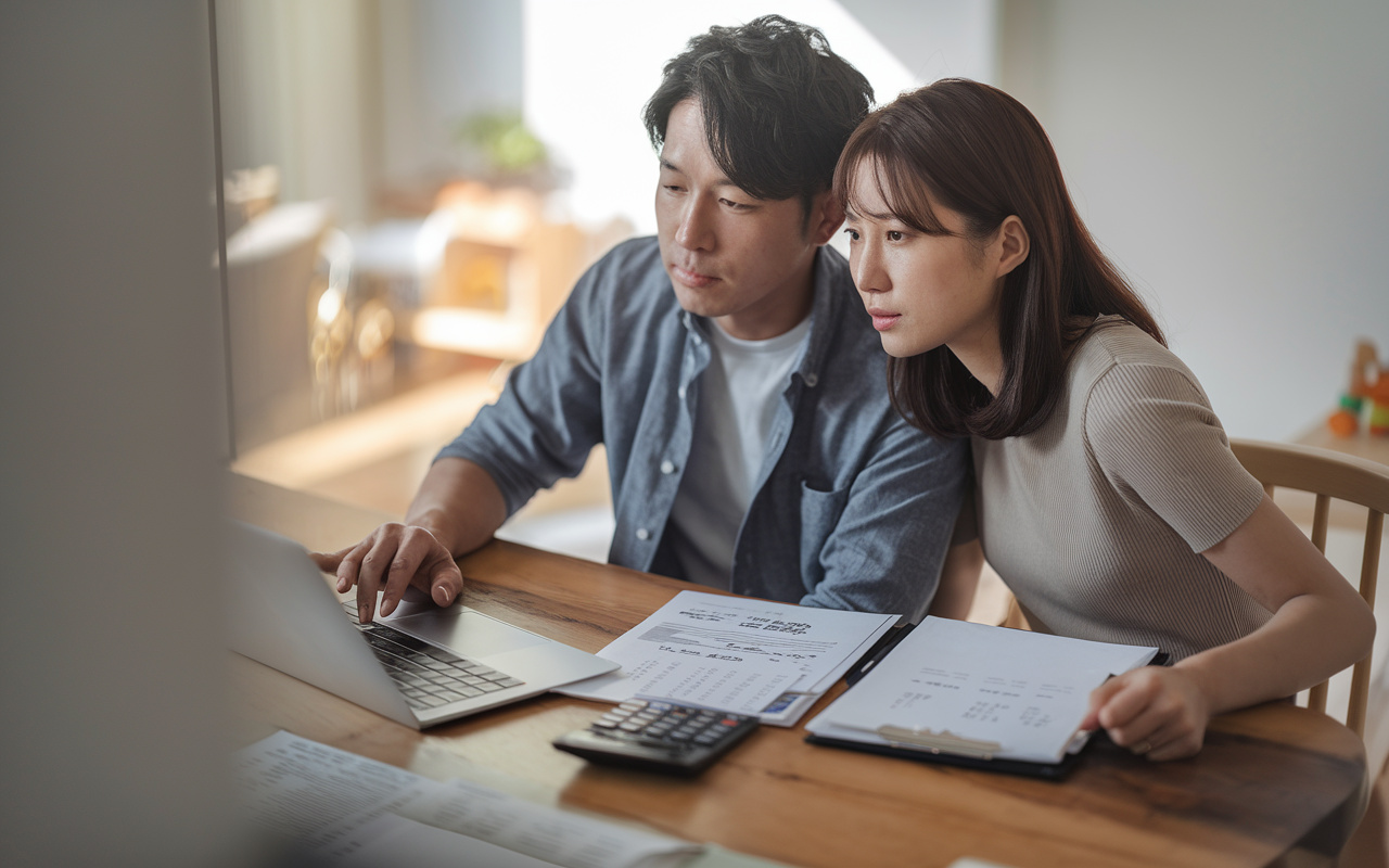 マイホーム購入の年収目安は何倍？共働き世帯が無理なく組める資金計画の画像