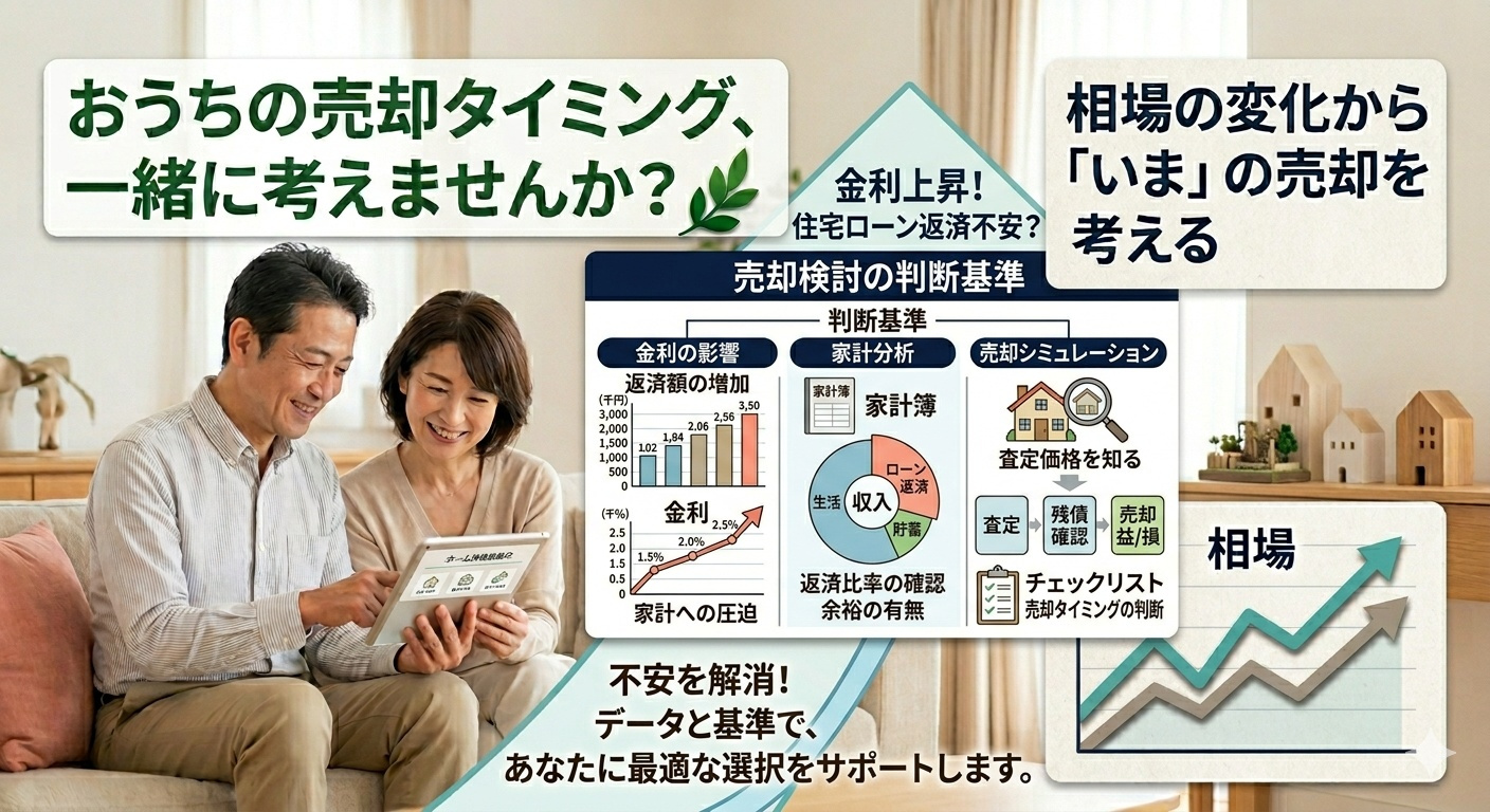 建築費高騰期の戸建て売却は今が有利?相場動向から見るマイホームの適切な判断軸の画像