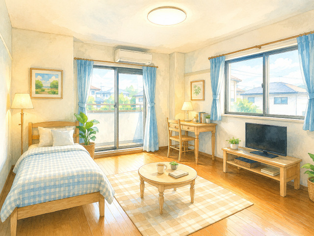 2. 体育学部キャンパス周辺で選べる「お部屋のスタイル」