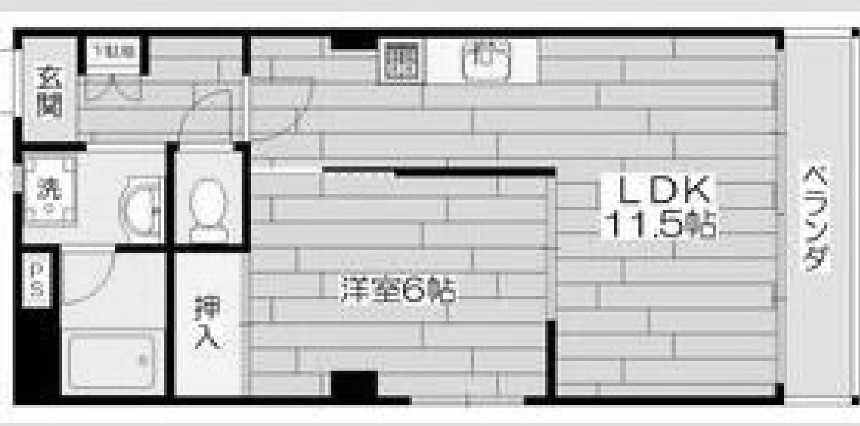 サンメゾン306 間取り図