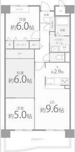 シーズモア103 間取り図