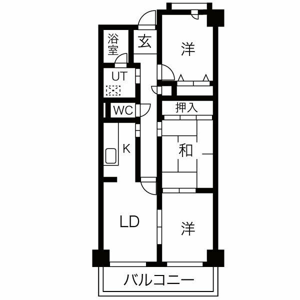 ブリランテ102 間取り図