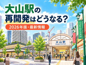 大山駅の再開発はいつ完成？クロスポイント完了・今後の計画【2026年版】の画像