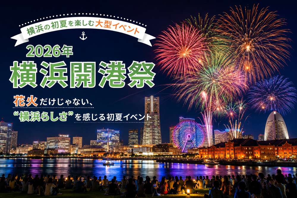 2026年横浜開港祭｜花火だけじゃない、“横浜らしさ”を感じる初夏イベントの画像