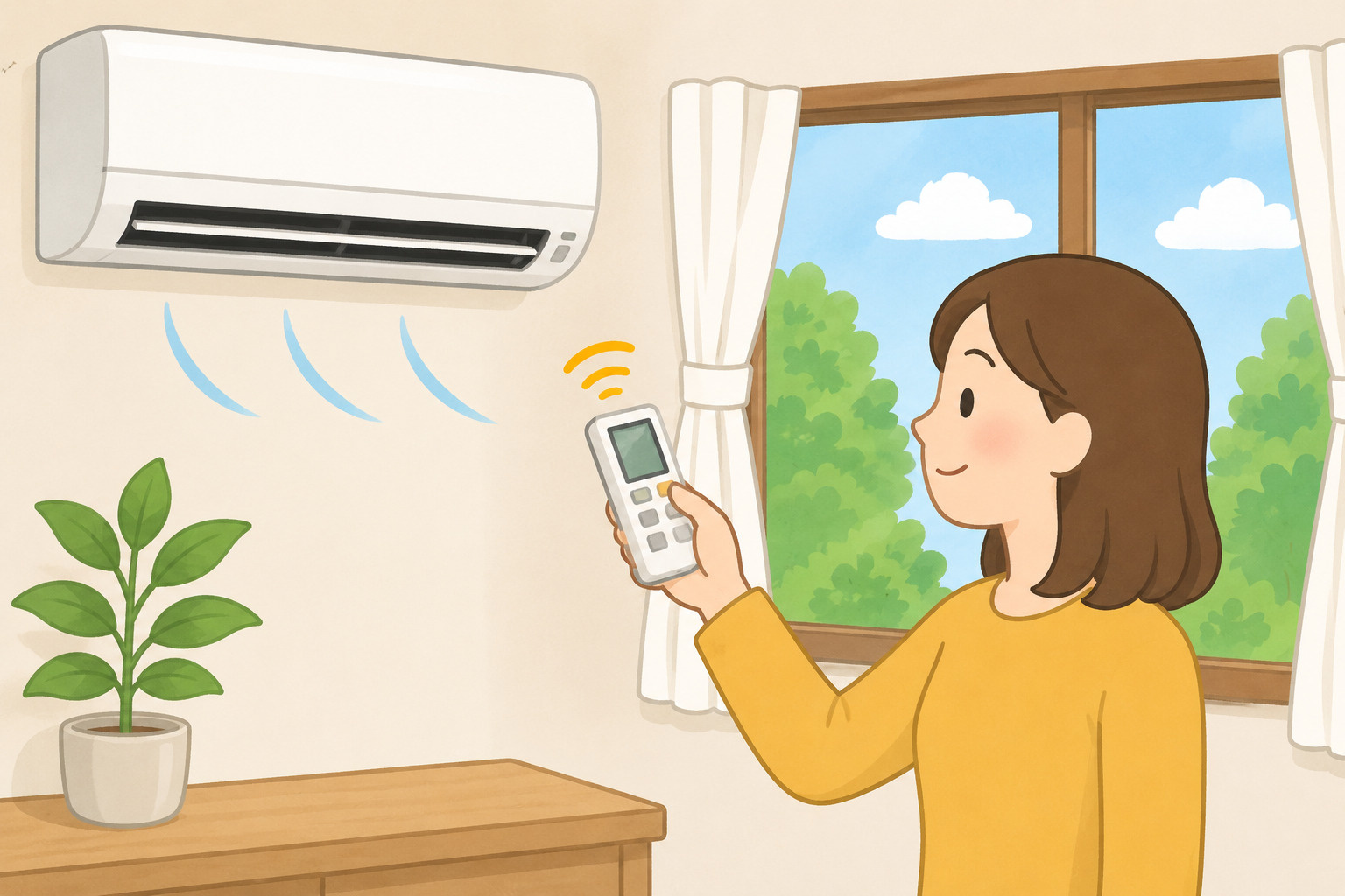 エアコン、使う前に確認したいポイント｜賃貸住宅の夏前チェックの画像
