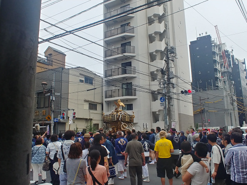 鳥越神社祭りが開催されていました！（過去形）の画像