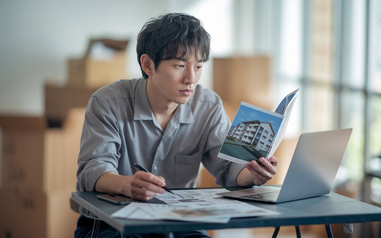 単身で仕事忙しい人必見の部屋探し！時間がない社会人向けコツを解説の画像