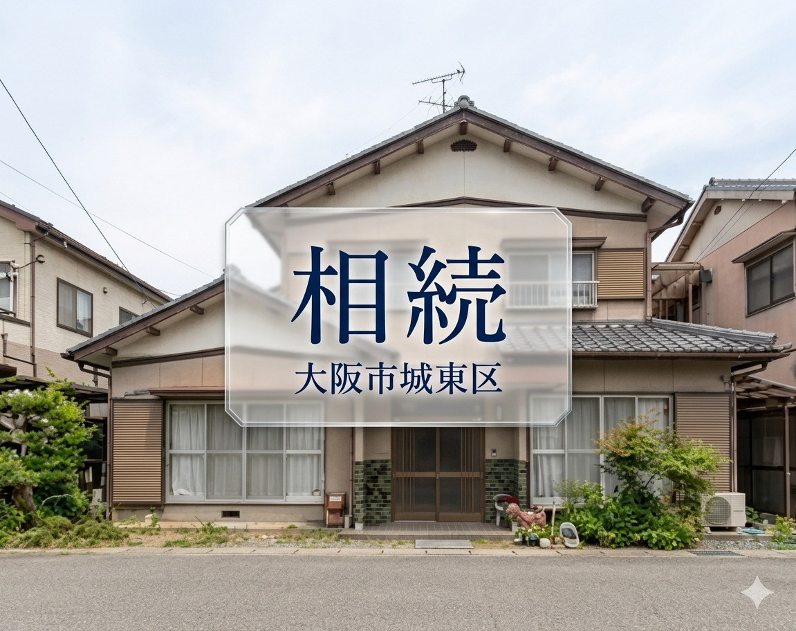 【大阪市城東区】相続不動産の売却総合ガイド!古い長屋・空き家・借地を損せず手放すプロの方法の画像