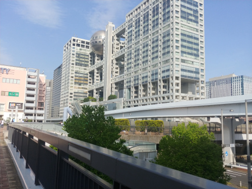台場のフジテレビの画像