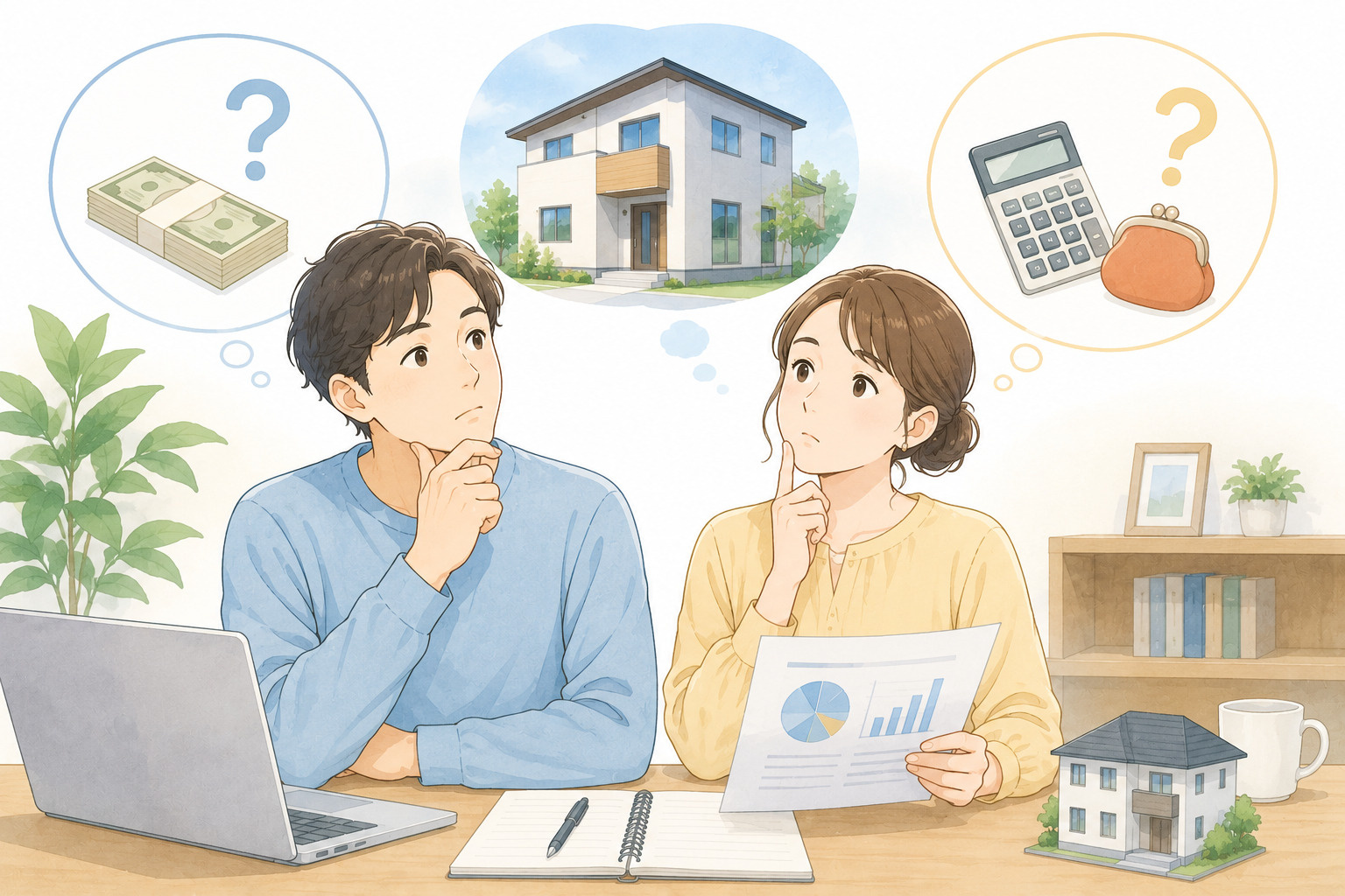 住宅ローンはいくら借りれる金額が適切？返せる金額との違いと計算の考え方の画像