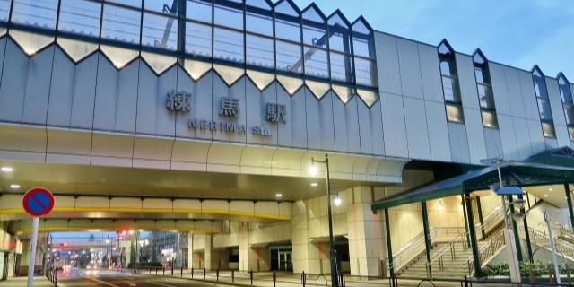 練馬駅の風景