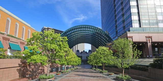 恵比寿駅の風景