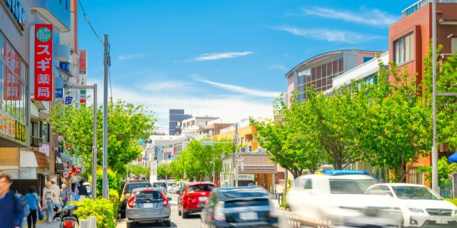 桜新町駅の風景