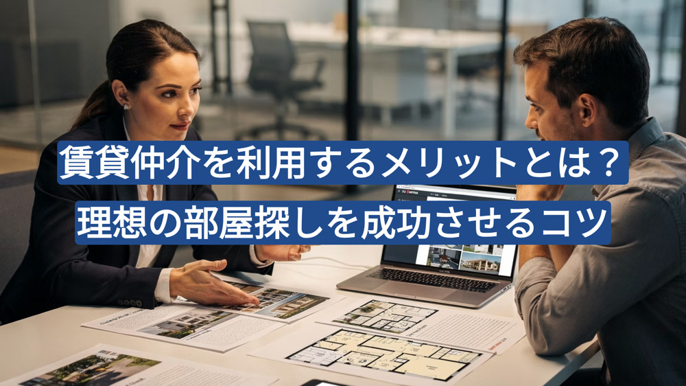 天満で賃貸仲介を利用するメリットとは？理想の部屋探しを成功させるコツの画像