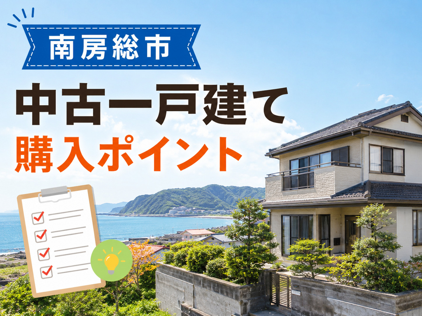 南房総市中古一戸建てを購入する際のポイント地元不動産プロ解説の画像