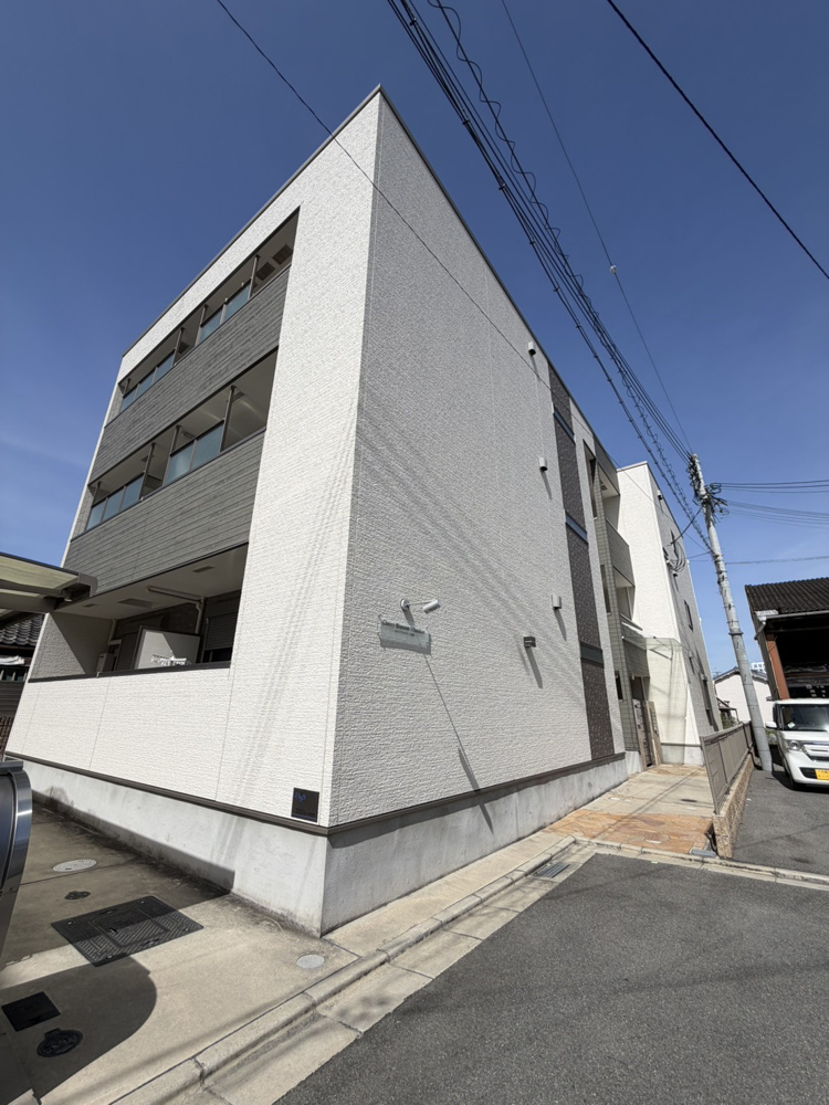 【出戸駅徒歩4分】平野区長吉出戸4丁目1LDK♪2019年築・40㎡・敷金なし・IHキッチン・WIC・浴室乾燥機付きデザイナーズの画像