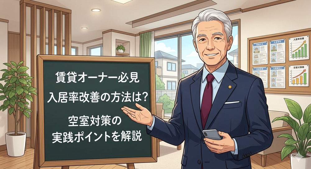 愛知県の賃貸オーナー必見 入居率改善の方法は？空室対策の実践ポイントを解説の画像