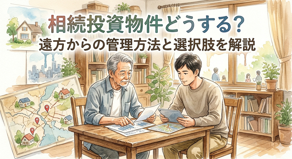 愛知県の相続投資物件どうする？遠方からの管理方法と選択肢を解説の画像