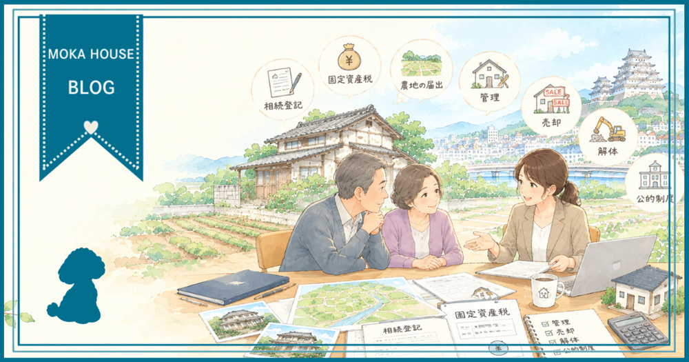 姫路の実家が空き家に？相続後の手続きと管理方法を解説の画像
