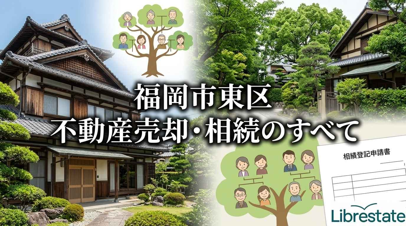福岡市東区の不動産売却｜一戸建て土地査定と相続登記義務化対策の画像
