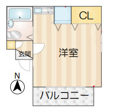 【ラムール春日野道 302号室】春日野道駅徒歩3分｜初期費用を抑えて一人暮らししたい方におすすめ！の画像