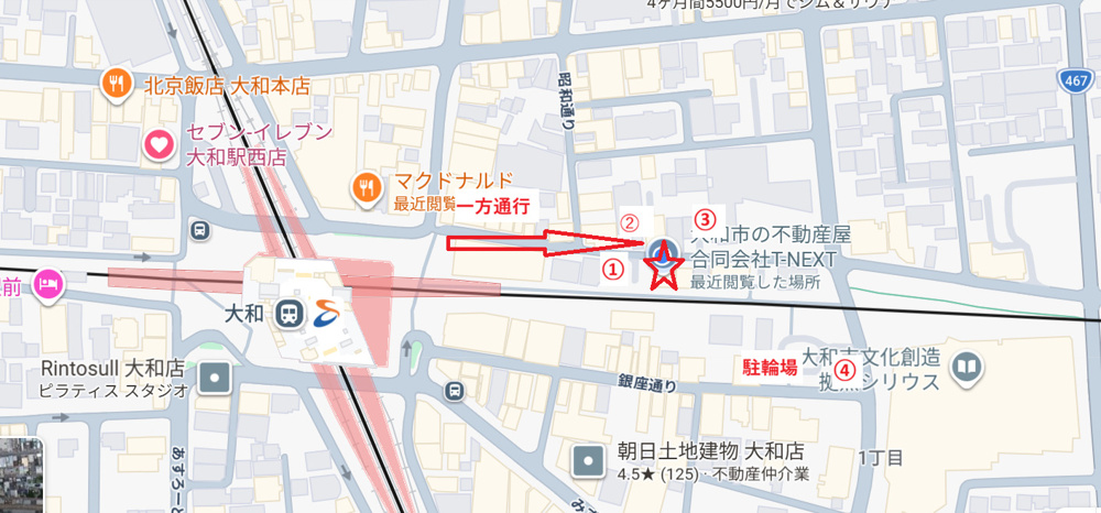 当社ご来店時　パーキング紹介の画像