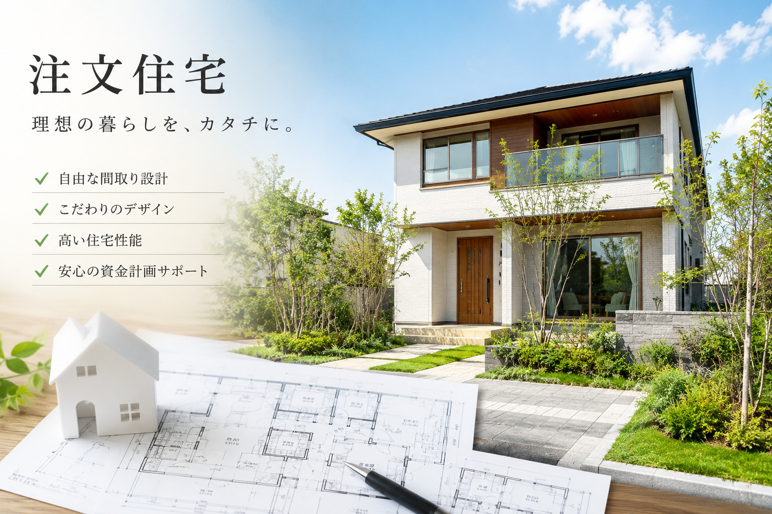 注文住宅の標準仕様とオプションの違いは？比較して後悔しない選び方を解説の画像