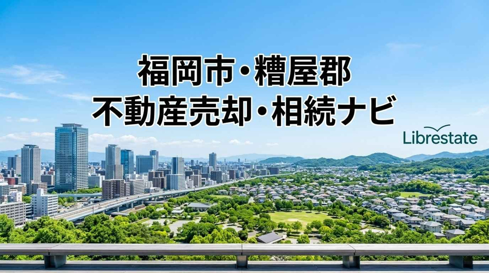 福岡市・糟屋郡不動産売却相続ナビ｜実家を最高値で処分する手順の画像