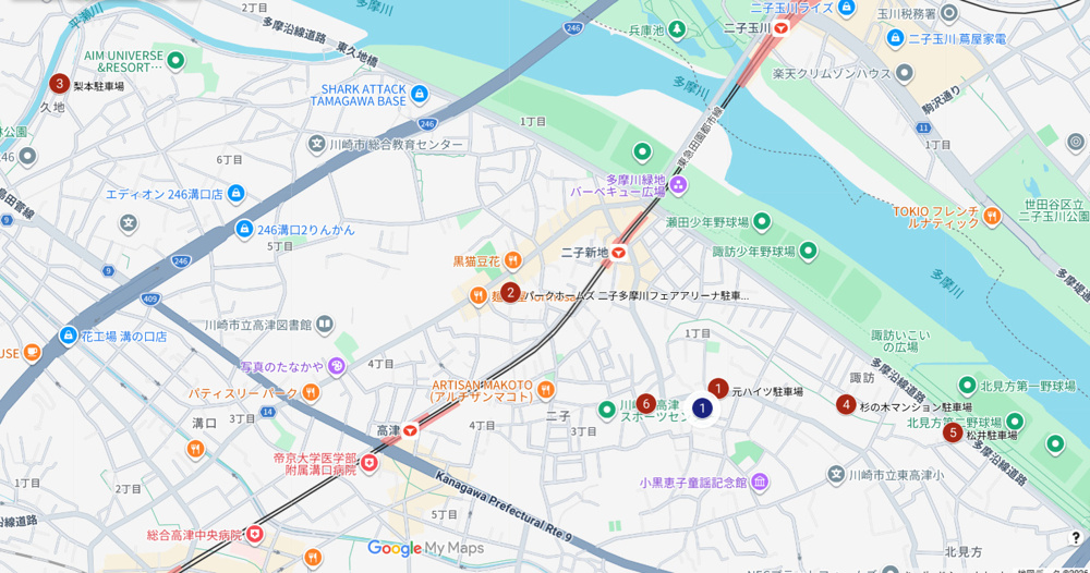 駐車場＆バイク駐輪場　最新空車情報！ 6月verの画像