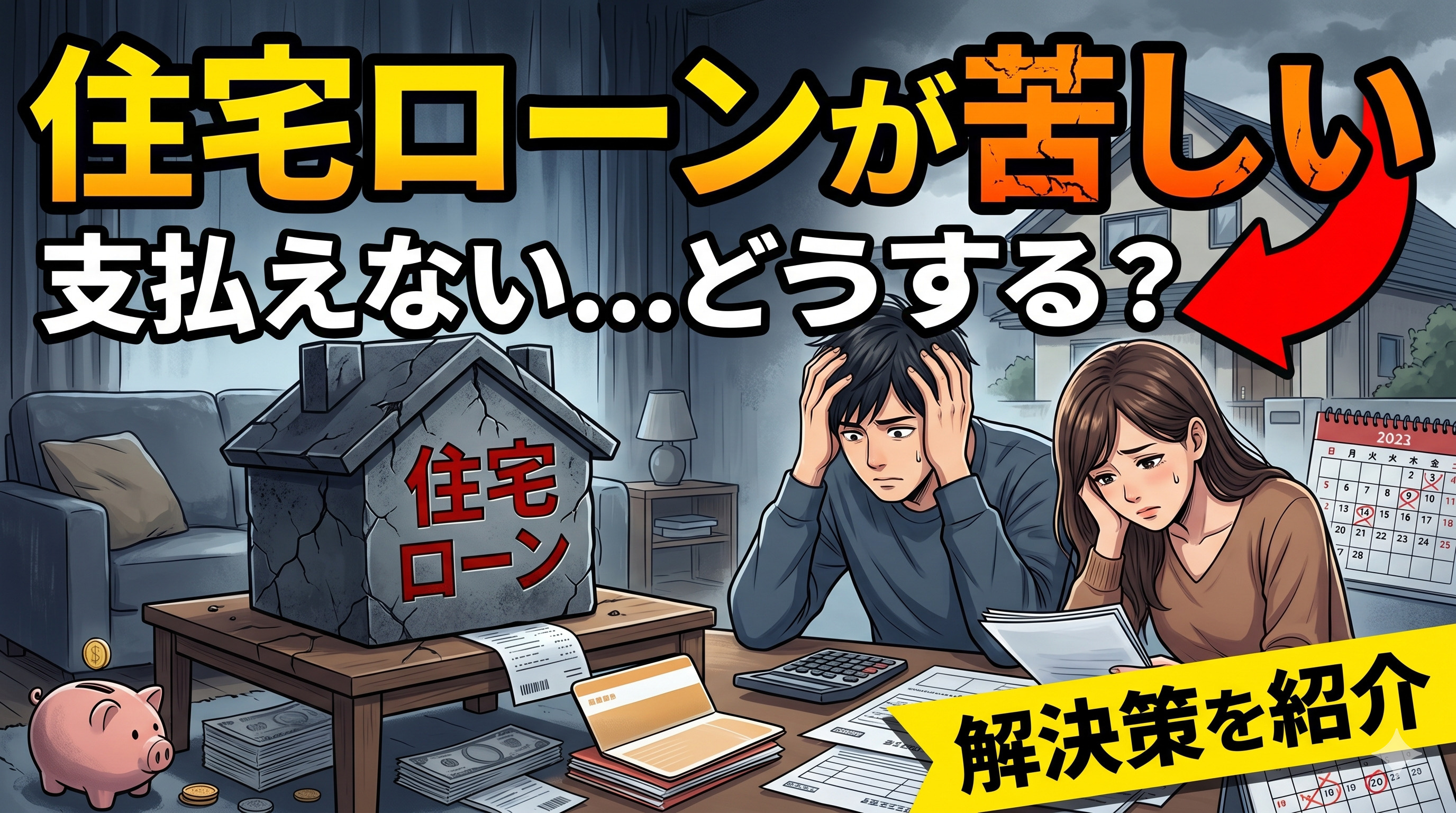 住宅ローンが苦しい…破綻を防ぐ「今すぐ見直すべき10のポイント」の画像