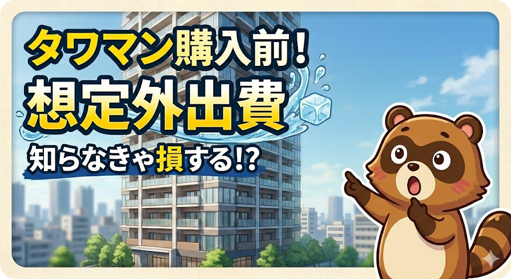 タワマン購入前に知る想定外出費？修繕積立金の仕組みと確認ポイントの画像