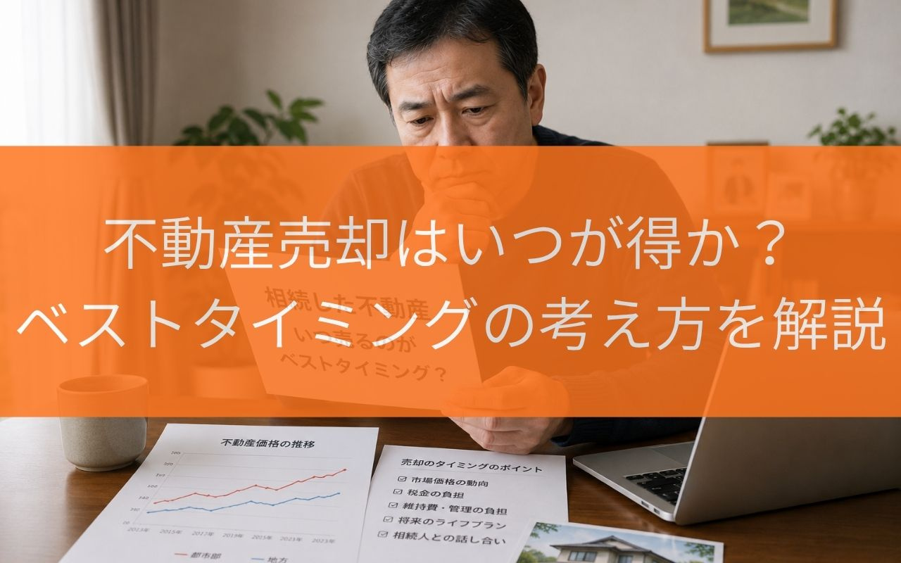 焼津市の不動産売却はいつが得か?ベストタイミングの考え方を解説の画像