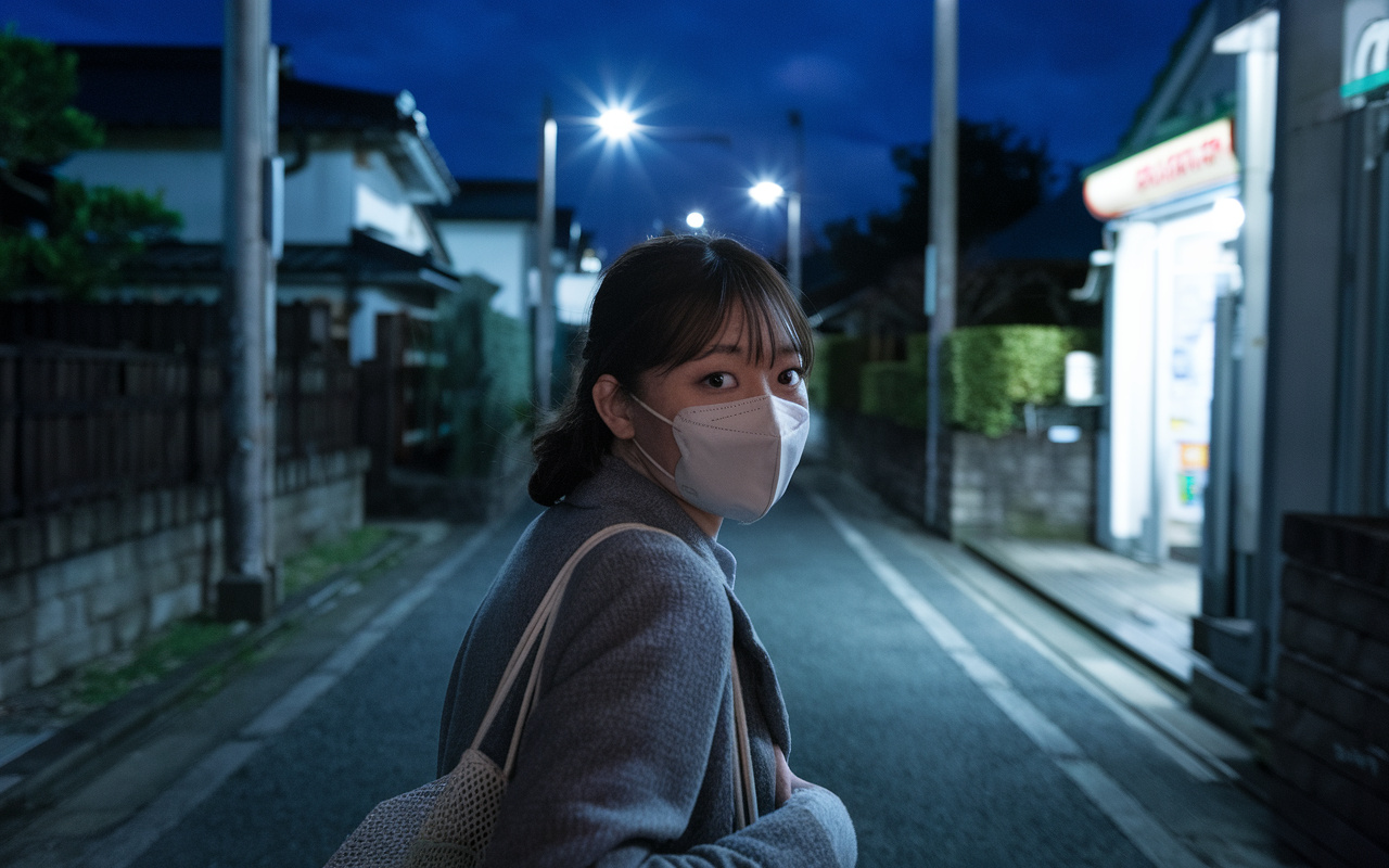 一人暮らし女性の夜道は安全?防犯対策と周辺環境の見直し方の画像