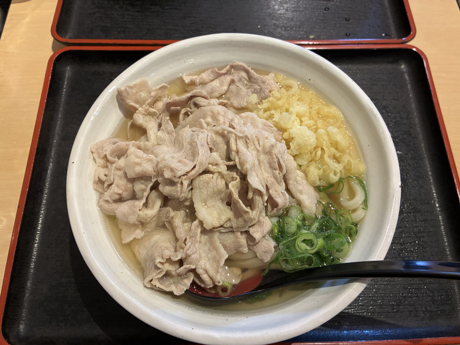 ボリューム満点！肉うどん！の画像