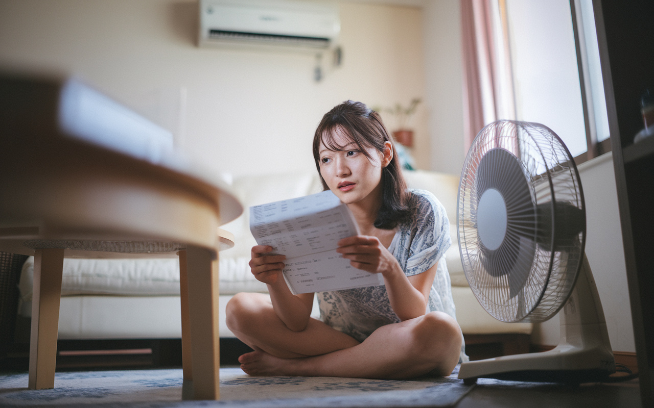 夏の賃貸でも電気代は節約できる?無理なく続けられる夏の電気代節約術の画像
