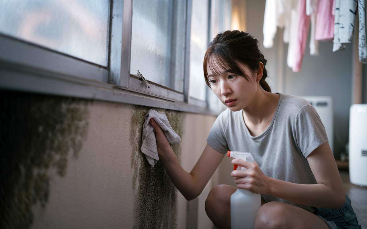 夏の賃貸で気になるカビの原因と対策は？夏に強い賃貸のカビ対策を基礎から解説の画像