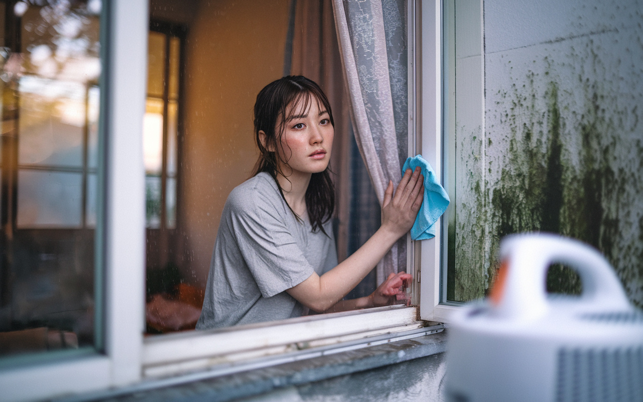 夏のカビを防ぐ室内対策のコツは?賃貸でできる予防習慣を解説の画像