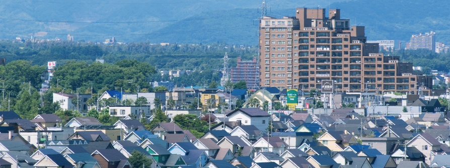 清田エリアの風景