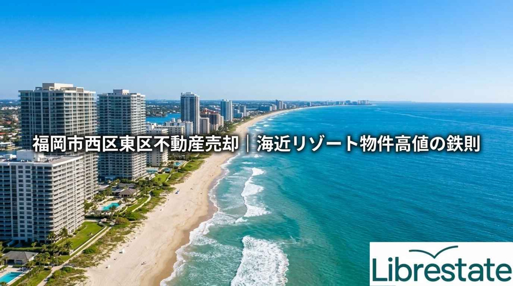 西区・東区の不動産売却｜海近リゾート物件高値の鉄則の画像