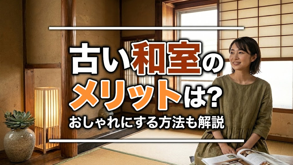 古い和室のメリットは?おしゃれにする方法も解説の画像