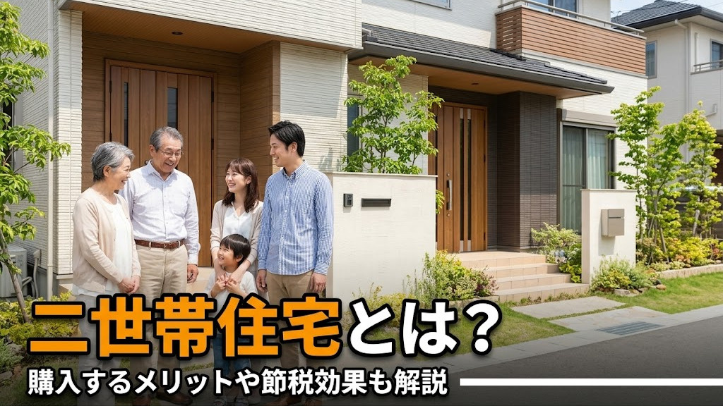 二世帯住宅とは？購入するメリットや節税効果も解説の画像