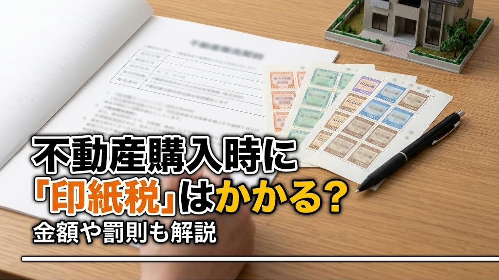不動産購入時に印紙税はかかる？金額や罰則も解説の画像