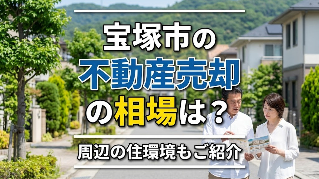 宝塚市の不動産売却の相場は？周辺の住環境もご紹介の画像