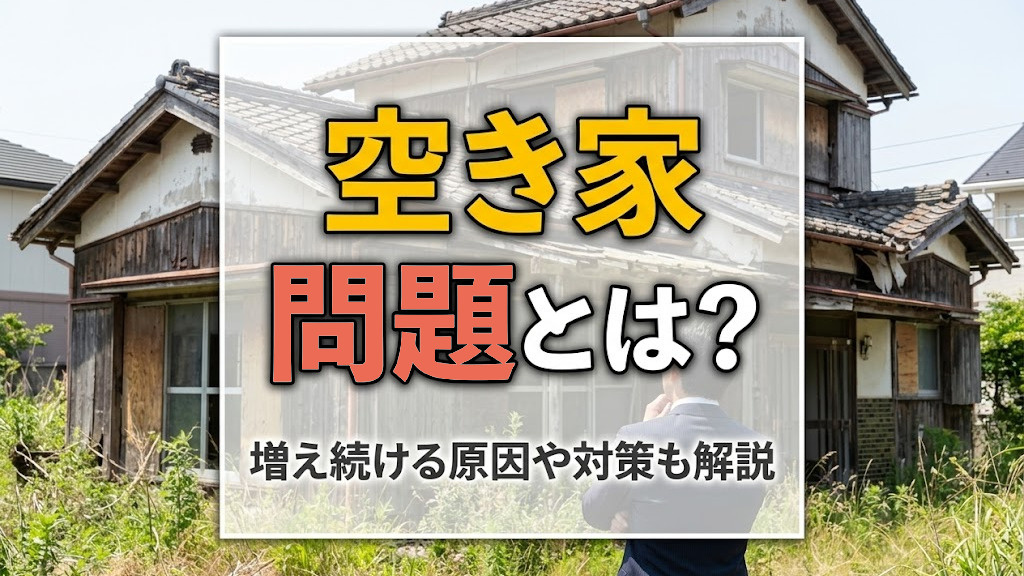 空き家問題とは？増え続ける原因や対策も解説の画像