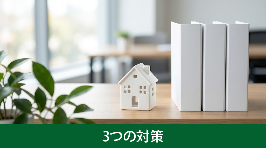 空き家問題の解決に向けた3つの対策