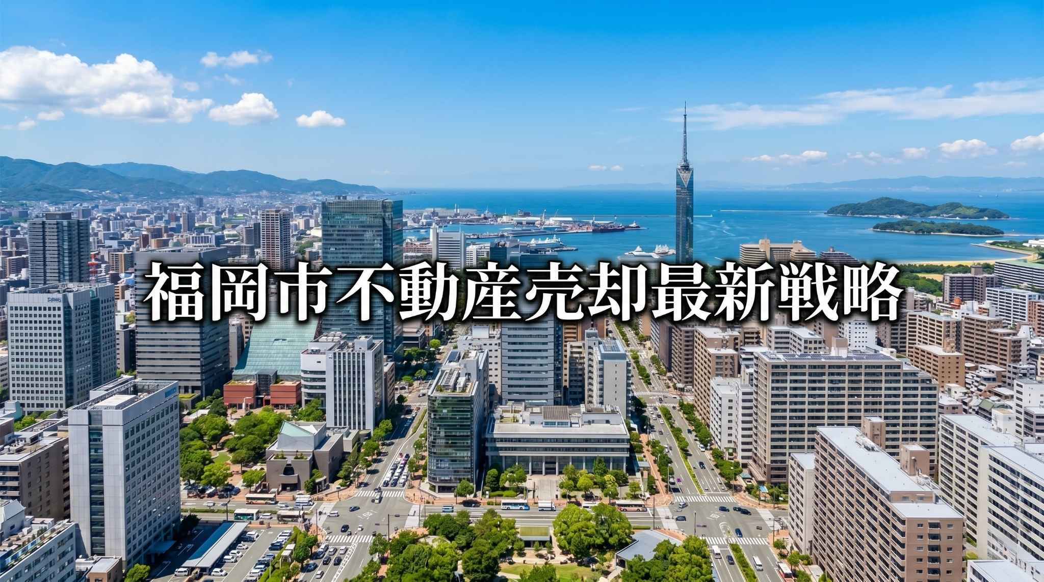 福岡市不動産売却｜人口増の今、最高値で家を売る最新戦略の画像